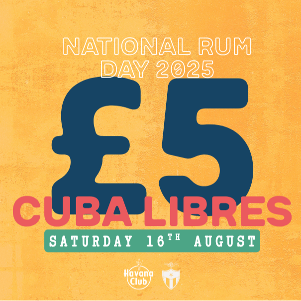 £5 Cuba Libres - National Rum Day