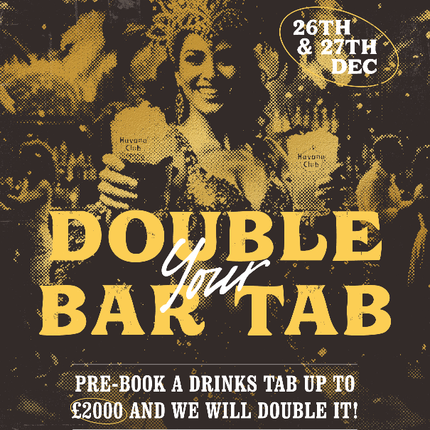 Double Your Bar Tab