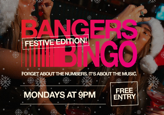 BANGERS BINGO | Festive Edition 🎵🎄