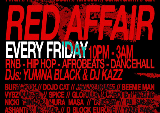 Red Affair Fridays
