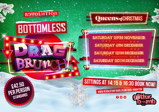 Queens of Christmas Drag Brunch!🥂🎄
