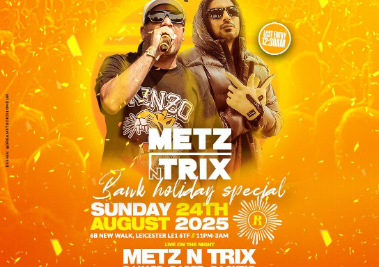 August Bank Holiday Metz & Trix Performing