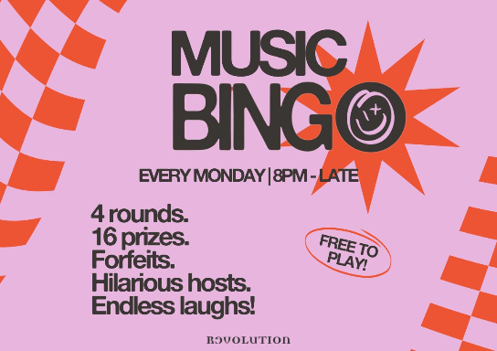  MUSIC BINGO | Every Monday!🎵🍻