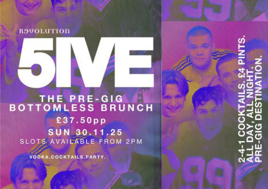 5IVE PRE GIG BRUNCH!