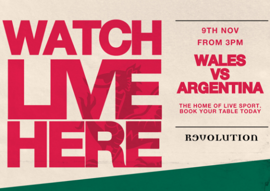 Wales v Argentina Live - Autumn Internationals @ Principality Stadium