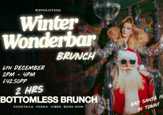 🎅 Winter Wonderbar Bottomless Brunch – Bad Santa Edition