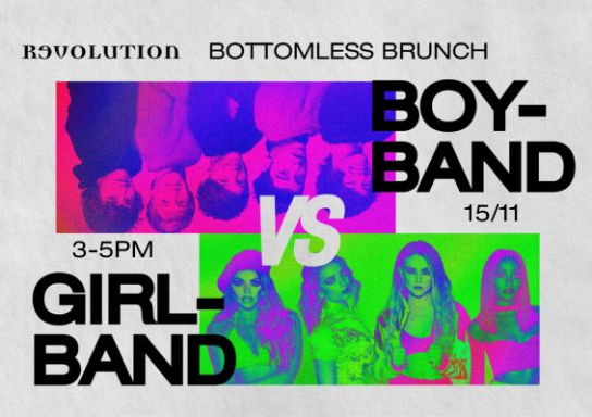 BOYBAND VS GIRLBAND Bottomless Brunch 🎤