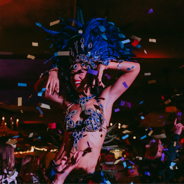 Samba Dancer Performers from 10pm!
