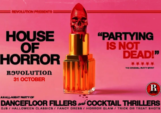 HOUSE OF HORROR >> HALLOWEEN AT REVS!