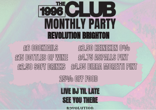 1996 Club Monthly Party 