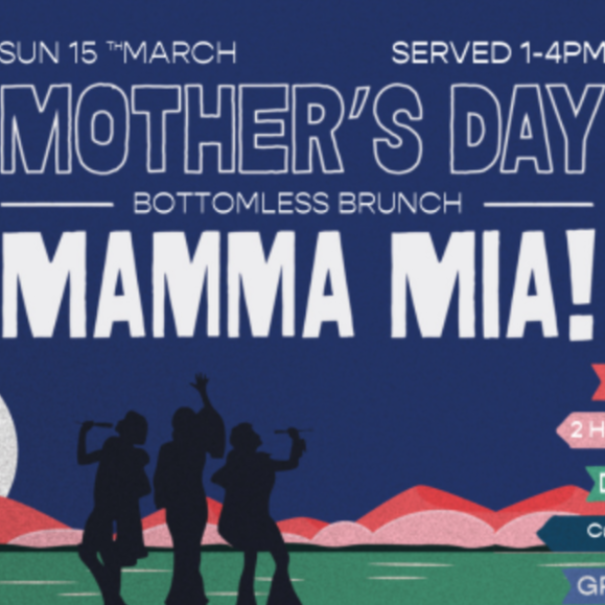 Mother's Day Mamma Mia Bottomless Brunch