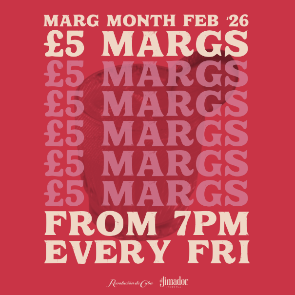 £5 Margaritas every Friday!