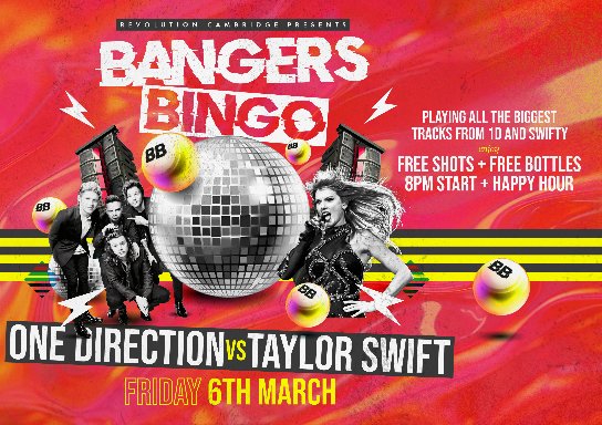 Bangers Bingo: One Direction vs Taylor Swift