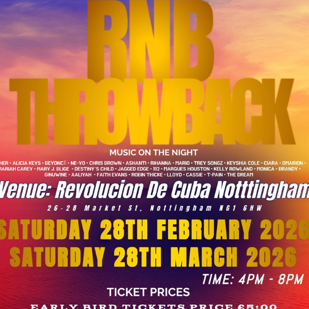 RnB Throwback Day Party and Brunch 