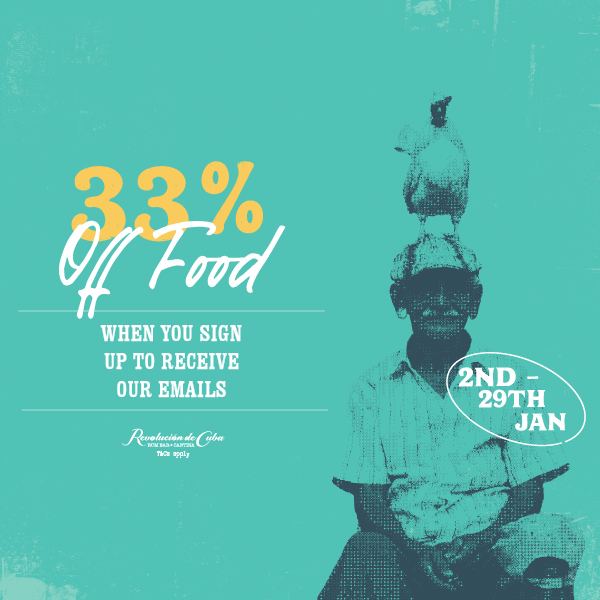 33% Off Food