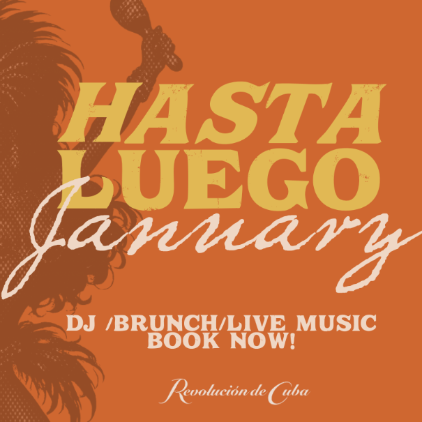 HASTA LUEGO JANUARY!