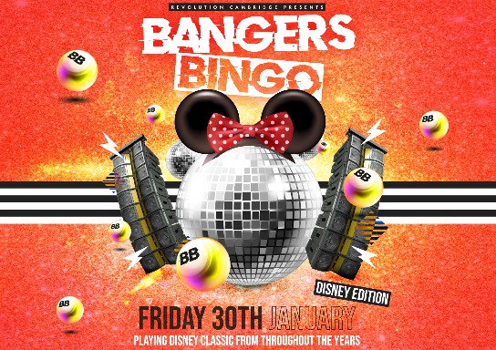 Bangers Bingo - Disney Edition