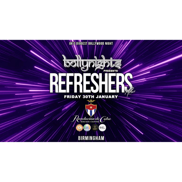 Revs De Cuba x Bollynights - Refreshers Rave