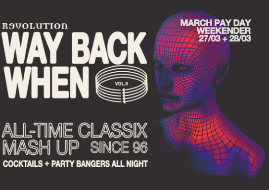 MARCH PAY WEEKENDER AT REVS NEWCASTLE