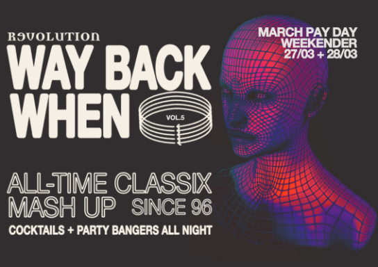 MARCH PAY WEEKENDER AT REVS YORK.